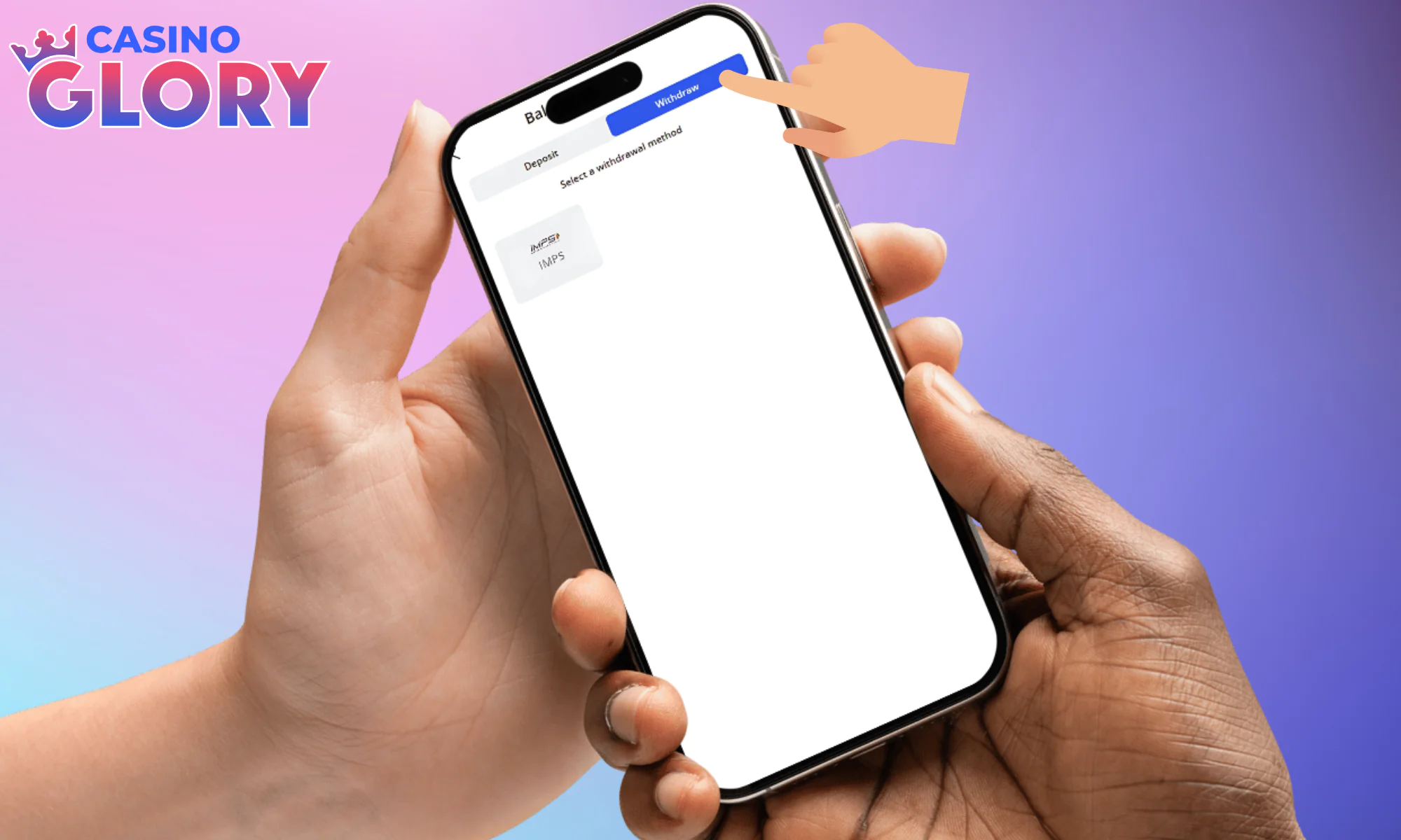 Action 5: Withdraw Your Prize Money